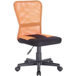 Офисное кресло Brabix Smart MG-313 (без подлокотников, комбинированное, черное/оранжевое) 531844 в Салавате
