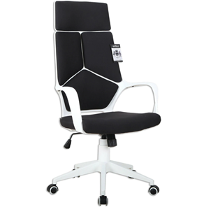 Офисное кресло Brabix Premium Prime EX-515 (пластик белый, ткань, черное) 531812 в Салавате