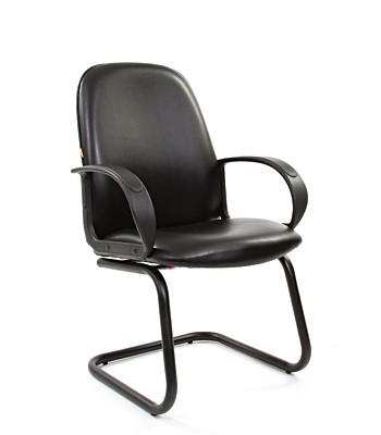 Кресло офисное CHAIRMAN 279V экокожа черная в Уфе - изображение