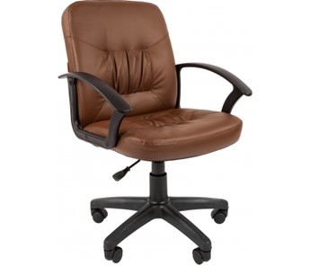 Офисное кресло CHAIRMAN 651 ЭКО коричневое в Уфе