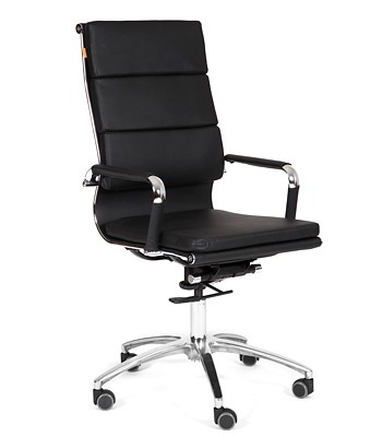 Кресло офисное CHAIRMAN 750 экокожа черная в Уфе - изображение