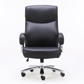 Офисное кресло Brabix Total HD-006 (экокожа, хром, черное) 531933 в Стерлитамаке