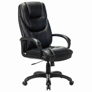 Кресло компьютерное Brabix Premium Nord EX-590 (черный пластик, экокожа, черное) 532097 в Стерлитамаке