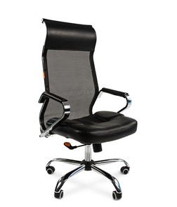 Офисное кресло CHAIRMAN 700 сетка, цвет черный в Стерлитамаке - предосмотр