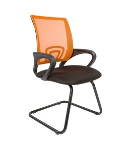 Кресло офисное CHAIRMAN 696V, цвет оранжевый в Уфе