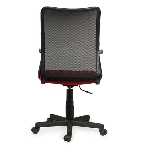 Кресло Brabix Spring MG-307 (с подлокотниками, комбинированное красное/черное TW) в Стерлитамаке - изображение 3