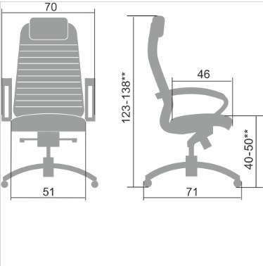Офисное кресло Samurai KL-1.041 черный в Стерлитамаке - изображение 1