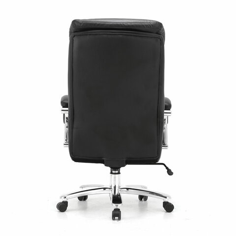 Кресло компьютерное Brabix Premium Pride HD-100 (натуральная кожа, черное) 531940 в Стерлитамаке - изображение 3