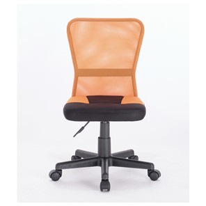 Офисное кресло Brabix Smart MG-313 (без подлокотников, комбинированное, черное/оранжевое) 531844 в Стерлитамаке - предосмотр 3