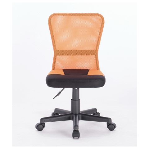 Офисное кресло Brabix Smart MG-313 (без подлокотников, комбинированное, черное/оранжевое) 531844 в Стерлитамаке - изображение 3