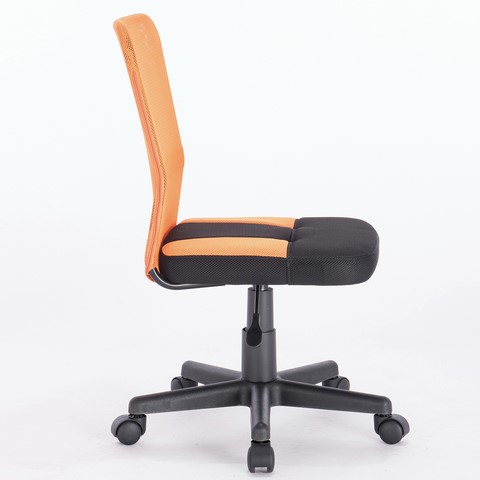 Офисное кресло Brabix Smart MG-313 (без подлокотников, комбинированное, черное/оранжевое) 531844 в Стерлитамаке - изображение 2