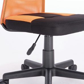 Офисное кресло Brabix Smart MG-313 (без подлокотников, комбинированное, черное/оранжевое) 531844 в Стерлитамаке - предосмотр 7