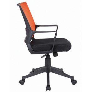 Офисное кресло Brabix Balance MG-320 (с подлокотниками, комбинированное черное/оранжевое) 531832 в Стерлитамаке - предосмотр 1