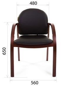 Кресло офисное CHAIRMAN 659 Экокожа черная в Уфе - предосмотр 1