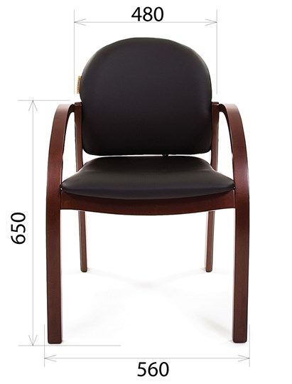 Кресло офисное CHAIRMAN 659 Экокожа черная в Салавате - изображение 1