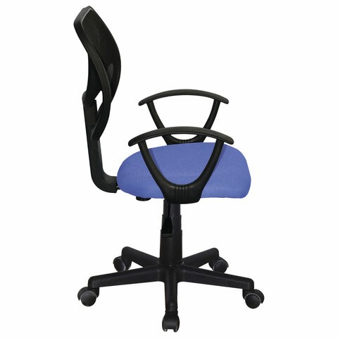 Кресло компьютерное Brabix Flip MG-305 (ткань TW, синее/черное) 531919 в Стерлитамаке - изображение 1