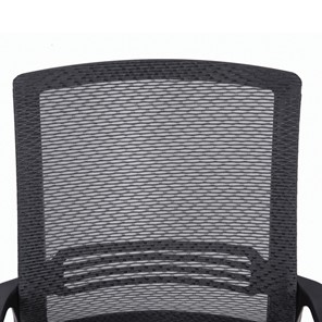 Кресло офисное Brabix Daily MG-317 (с подлокотниками, хром, черное) 531833 в Стерлитамаке - предосмотр 4