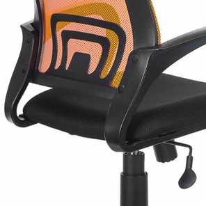 Кресло Brabix Fly MG-396 (с подлокотниками, сетка, оранжевое/черное) 532084 в Стерлитамаке - предосмотр 5