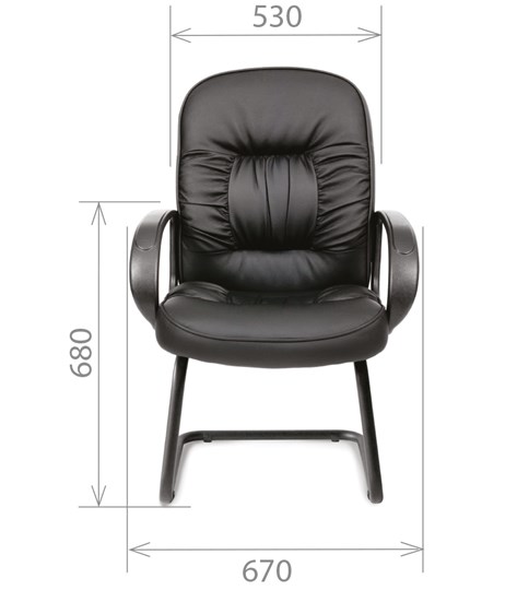 Компьютерное кресло CHAIRMAN 416V экокожа черная в Стерлитамаке - изображение 1