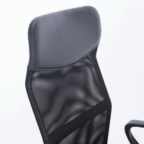 Кресло компьютерное Brabix Tender MG-330 (с подлокотниками, хром, черное) 531845 в Стерлитамаке - изображение 3