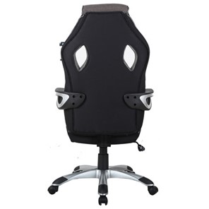 Компьютерное кресло Brabix Techno GM-002 (ткань, черное/серое, вставки белые) в Стерлитамаке - предосмотр 3
