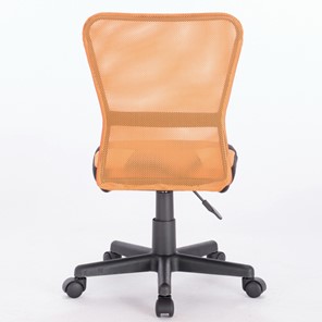 Офисное кресло Brabix Smart MG-313 (без подлокотников, комбинированное, черное/оранжевое) 531844 в Стерлитамаке - предосмотр 4