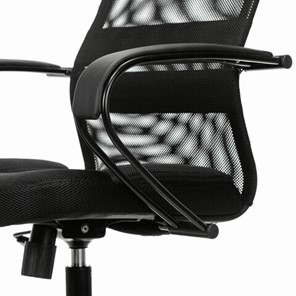Компьютерное кресло Brabix Premium Stalker EX-608 PL (ткань-сетка/кожзам, черное) 532090 в Стерлитамаке - предосмотр 8