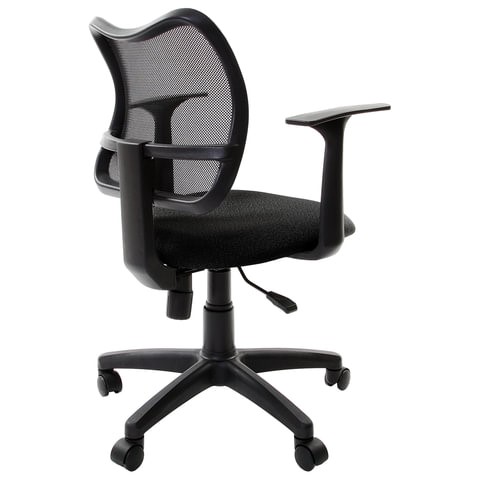 Кресло компьютерное Brabix Drive MG-350 (с подлокотниками, черное TW) в Стерлитамаке - изображение 2
