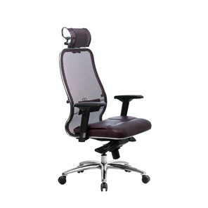 Офисное кресло Samurai SL-3.04, темно-бордовый в Стерлитамаке - предосмотр 2