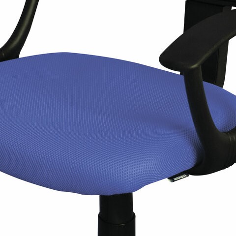 Кресло компьютерное Brabix Flip MG-305 (ткань TW, синее/черное) 531919 в Стерлитамаке - изображение 5