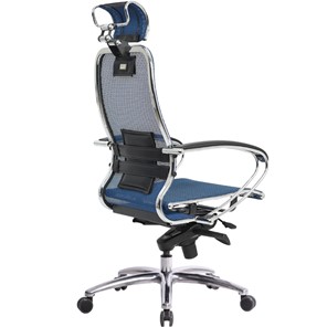 Кресло офисное Samurai S-2.04, синий в Стерлитамаке - предосмотр 1