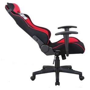 Кресло компьютерное Brabix GT Racer GM-100 (подушка, ткань, черное/красное) 531820 в Стерлитамаке - предосмотр 3
