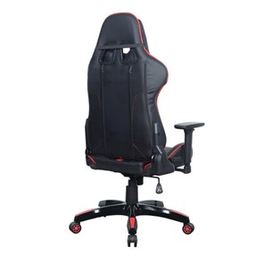 Офисное кресло Brabix GT Carbon GM-120 (две подушки, экокожа, черное/красное) 531931 в Стерлитамаке - предосмотр 2