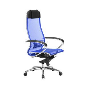 Компьютерное кресло Samurai S-1.04, синий в Стерлитамаке - предосмотр 3