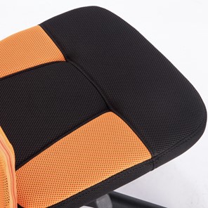Офисное кресло Brabix Smart MG-313 (без подлокотников, комбинированное, черное/оранжевое) 531844 в Стерлитамаке - предосмотр 8