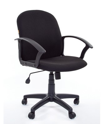 Компьютерное кресло CHAIRMAN 681 Ткань C-3 черное в Уфе - изображение