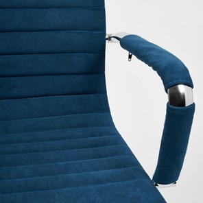 Компьютерное кресло URBAN-LOW флок, синий, арт.14448 в Стерлитамаке - предосмотр 6