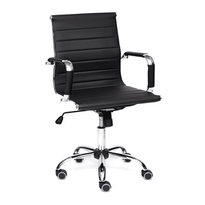 Компьютерное кресло URBAN-LOW кож/зам, черный, арт.14460 в Стерлитамаке - предосмотр