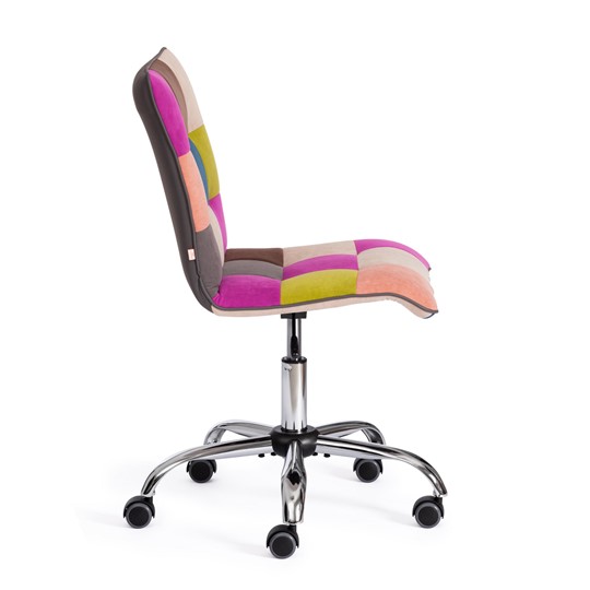 Компьютерное кресло ZERO (спектр) ткань, флок, цветной арт.15370 в Уфе - изображение 1