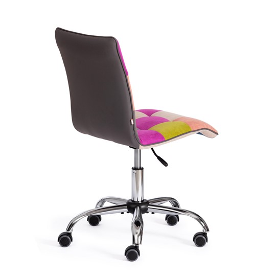Компьютерное кресло ZERO (спектр) ткань, флок, цветной арт.15370 в Уфе - изображение 2