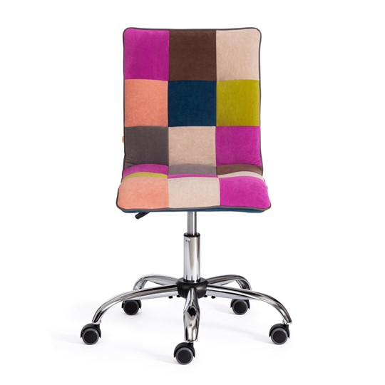 Компьютерное кресло ZERO (спектр) ткань, флок, цветной арт.15370 в Уфе - изображение 4