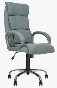 Кресло для офиса DELTA (CHR68) ткань SORO 34 в Уфе