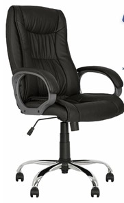 Кресло для офиса ELLY (CHR68) экокожа ECO-30, черная в Стерлитамаке - предосмотр