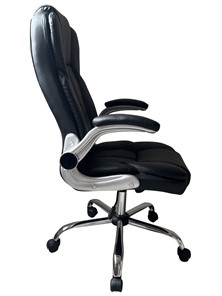Кресло офисное C337 черный в Стерлитамаке - предосмотр 1