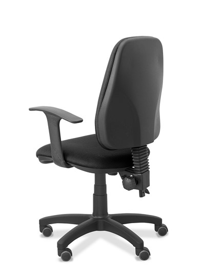 Кресло для персонала Эльза Т, ткань TW / черная в Стерлитамаке - изображение 1