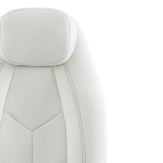 Кресло BOSS Lux, кож/зам, белый, арт.15307 в Стерлитамаке - изображение 5
