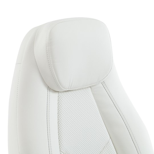 Кресло BOSS Lux, кож/зам, белый, арт.15307 в Стерлитамаке - изображение 9