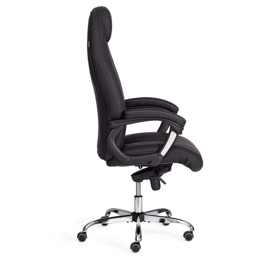 Офисное кресло BOSS Lux, кож/зам, черный, арт.21151 в Уфе - изображение 1