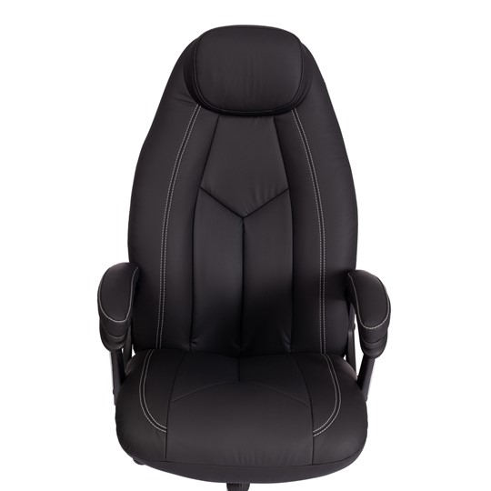 Офисное кресло BOSS Lux, кож/зам, черный, арт.21151 в Уфе - изображение 6