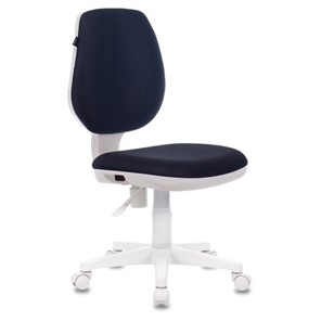 Офисное кресло BRABIX "Fancy MG-201W", без подлокотников, пластик белый, серое, 532412, MG-201W_532412 в Стерлитамаке